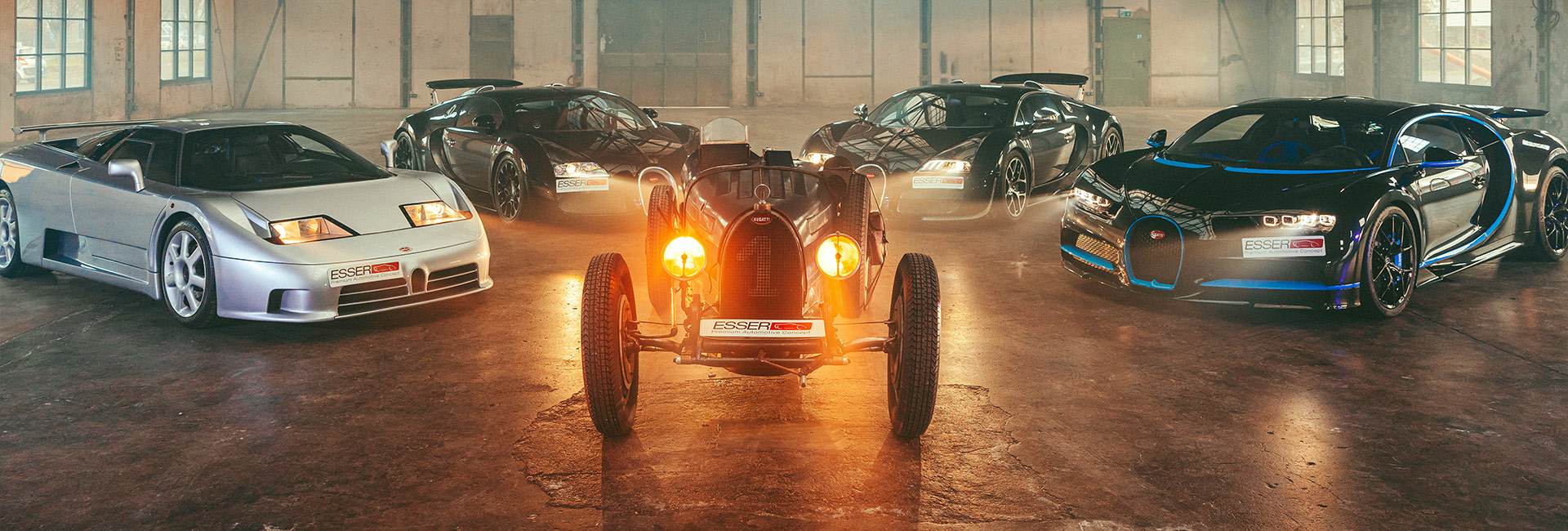 Esser Automotive Koenigsegg Aachen - 5x Bugatti