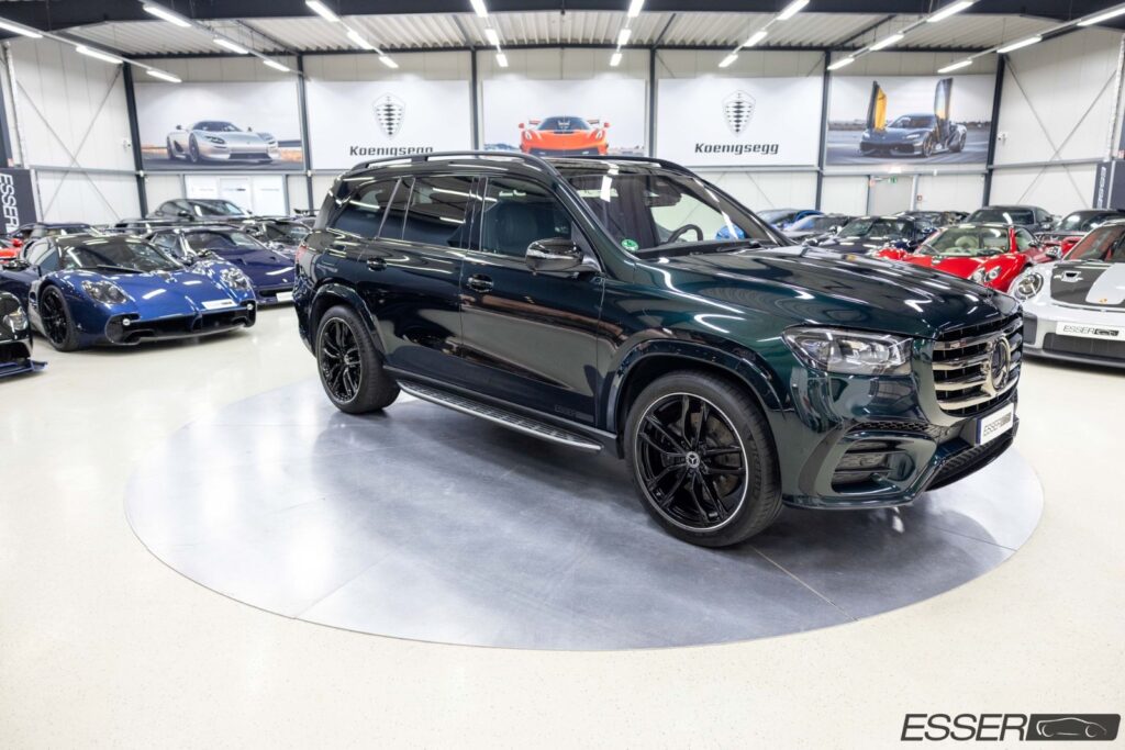 Mercedes-Benz GLS 450 d 4MATIC | Smaragdgrün | Voll